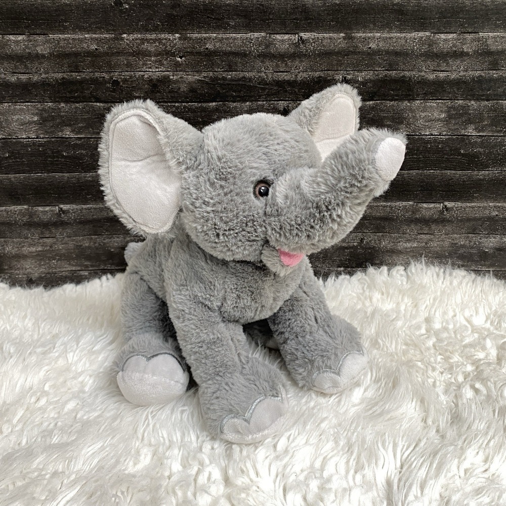 RBI GREY PLUSH ELEPHANT NO HAT STUFFED ANIMAL SOFT PLUSH TOY